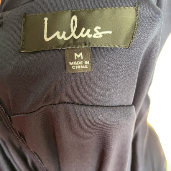 Lulus Dark Blue Evening Gown - Picture 3 of 3